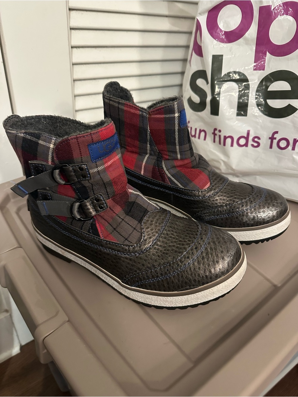 Plaid Ugg Boots